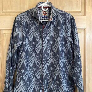 Men’s JERMYN & BOND long sleeve button down shirt. Size M. No issues.